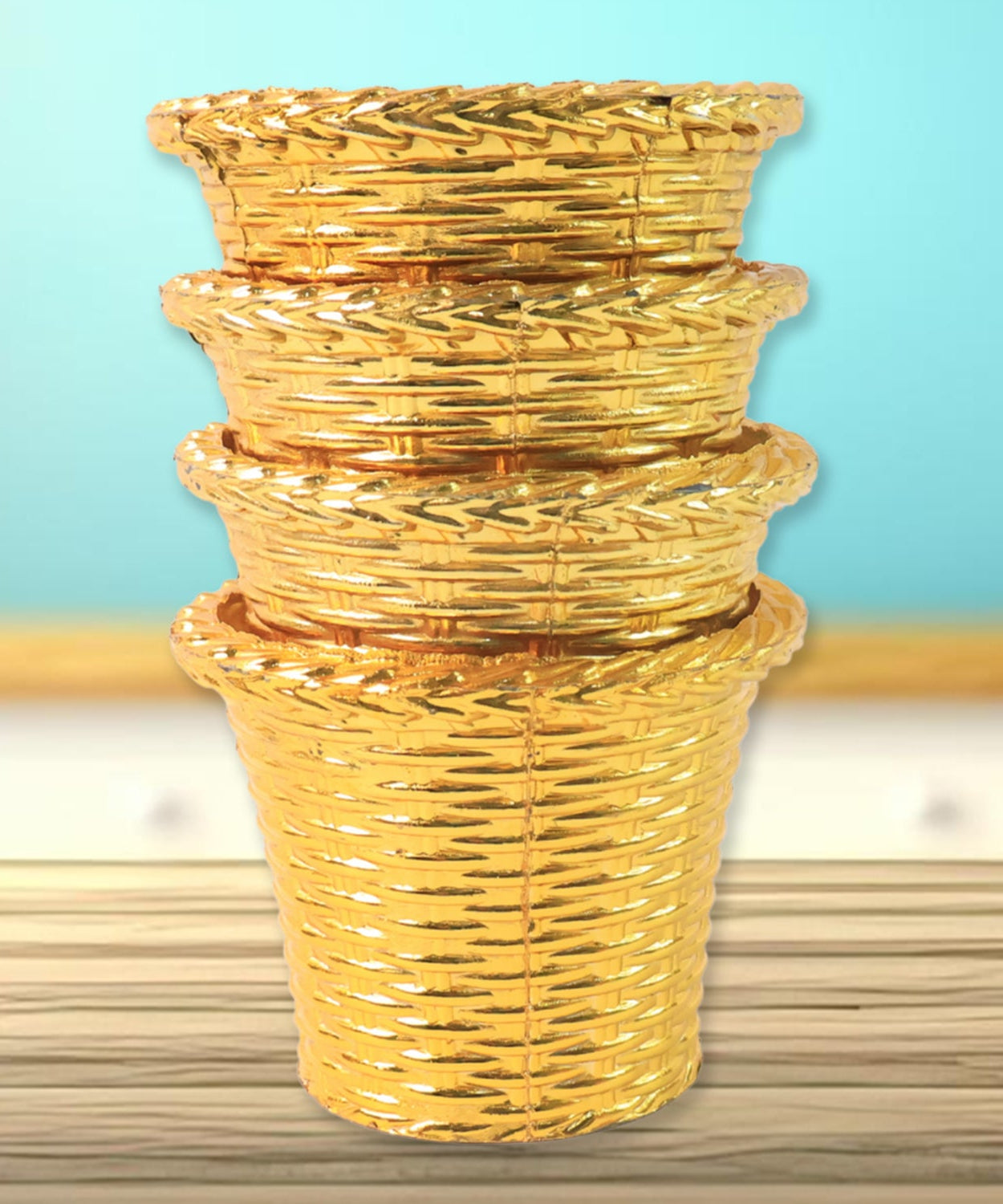 Premium Valencia-Style Plastic Planter Pot