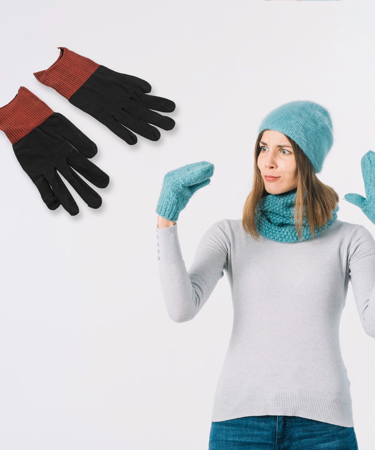 Cut-resistant gloves for safe handling
