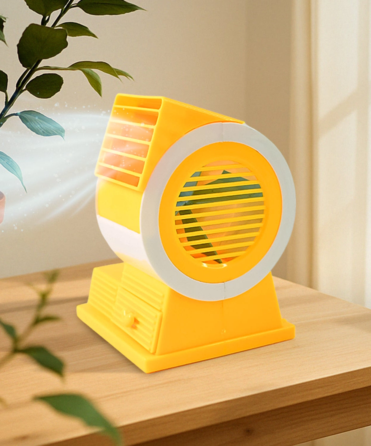Mini Dual-Blade Portable USB Table Fan