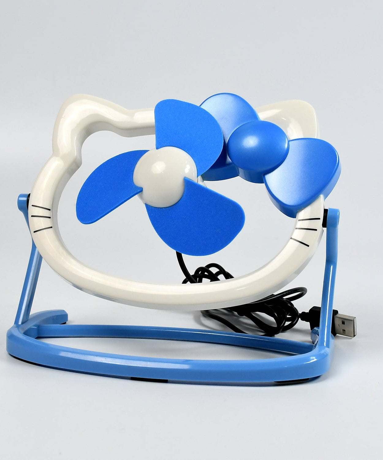 USB Mini Fan: Cute, Quiet & Portable Desk Buddy (Battery Not Included)