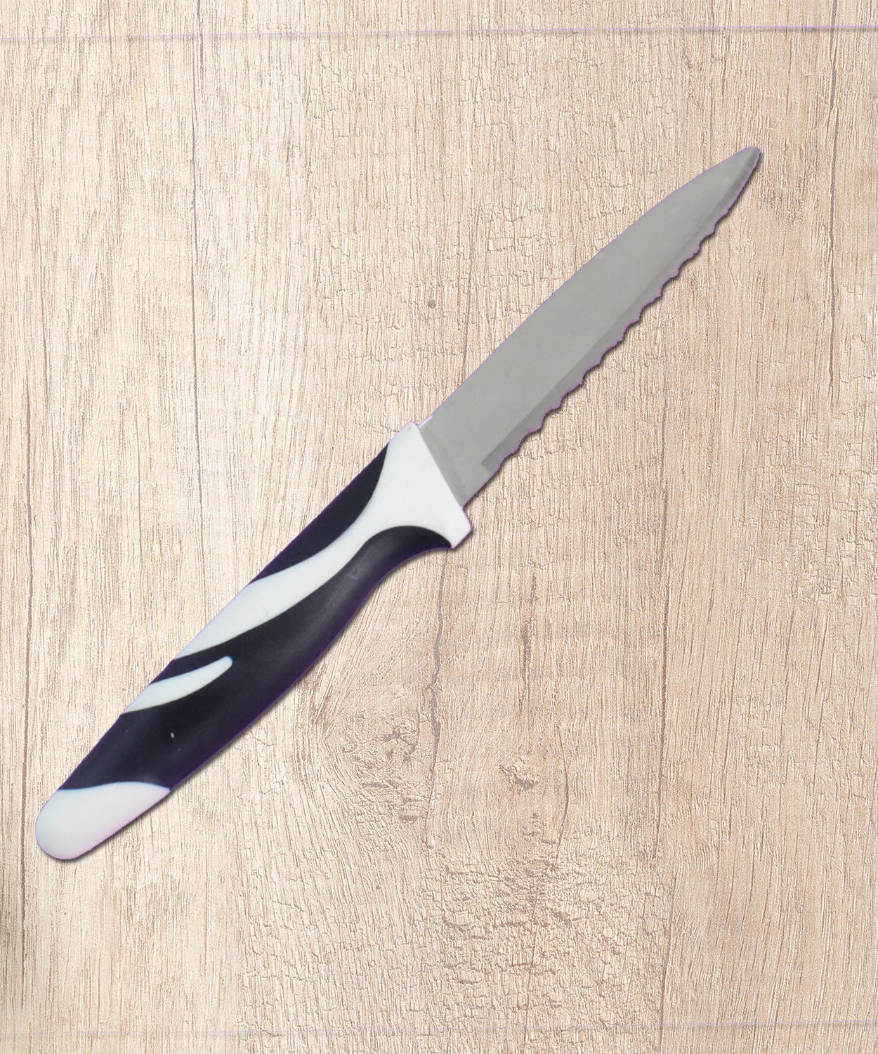 Ritu Zebra Serrated Kitchen Knife