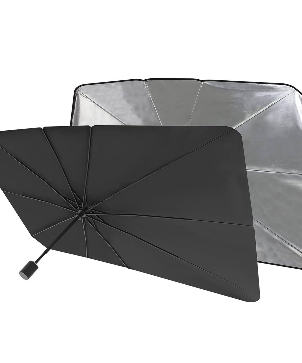 Foldable windshield sunshade umbrella for car
