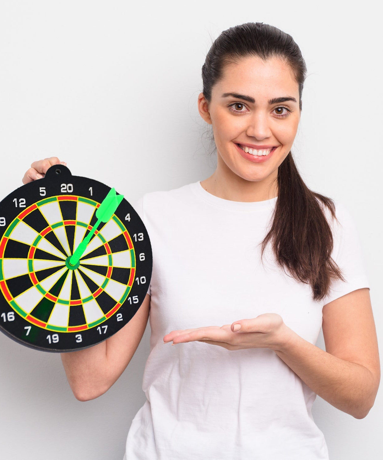 Magnetic dartboard set for kids and adults