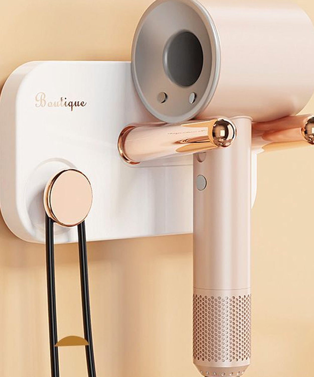 QuickMount Hair Dryer Stand