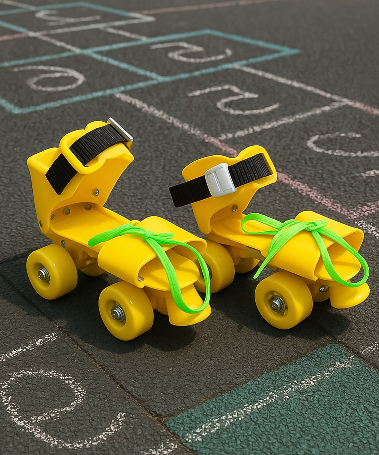 Adjustable Dry Skates for Kids (1 Pair)