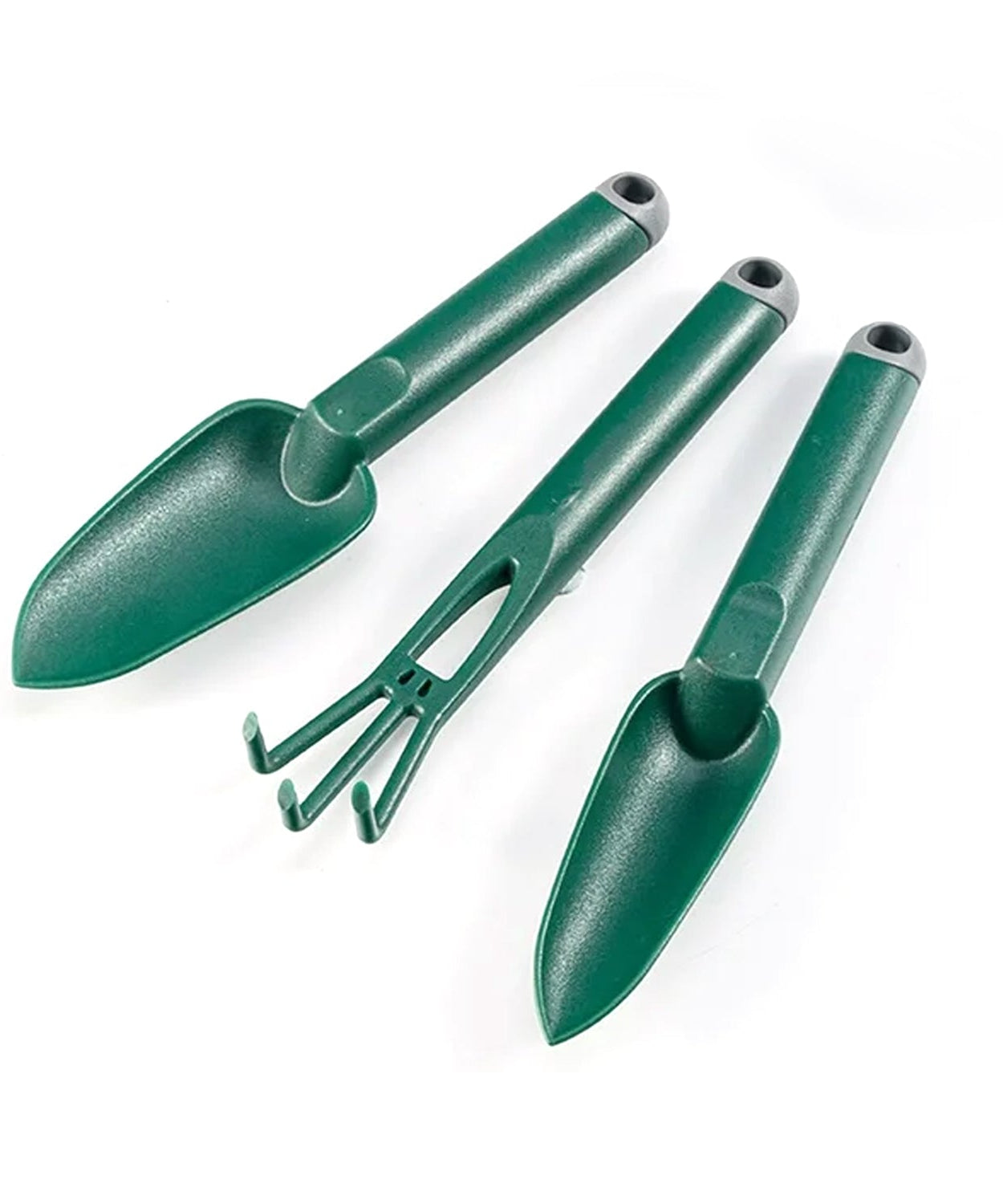 Garden hand trowel, small size, heavy-duty, for digging and planting.