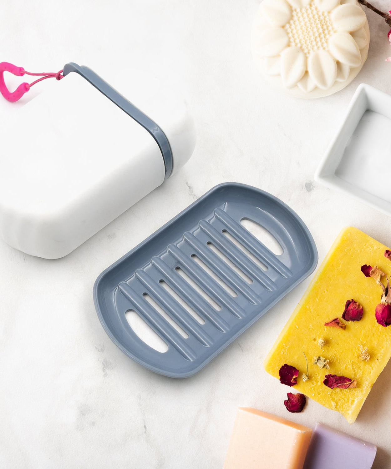 Stylish & Leak-Proof Travel Soap Box – Secure Seal for Home, Bathroom, Hiking & Camping ,Sabudani (1 Pc)