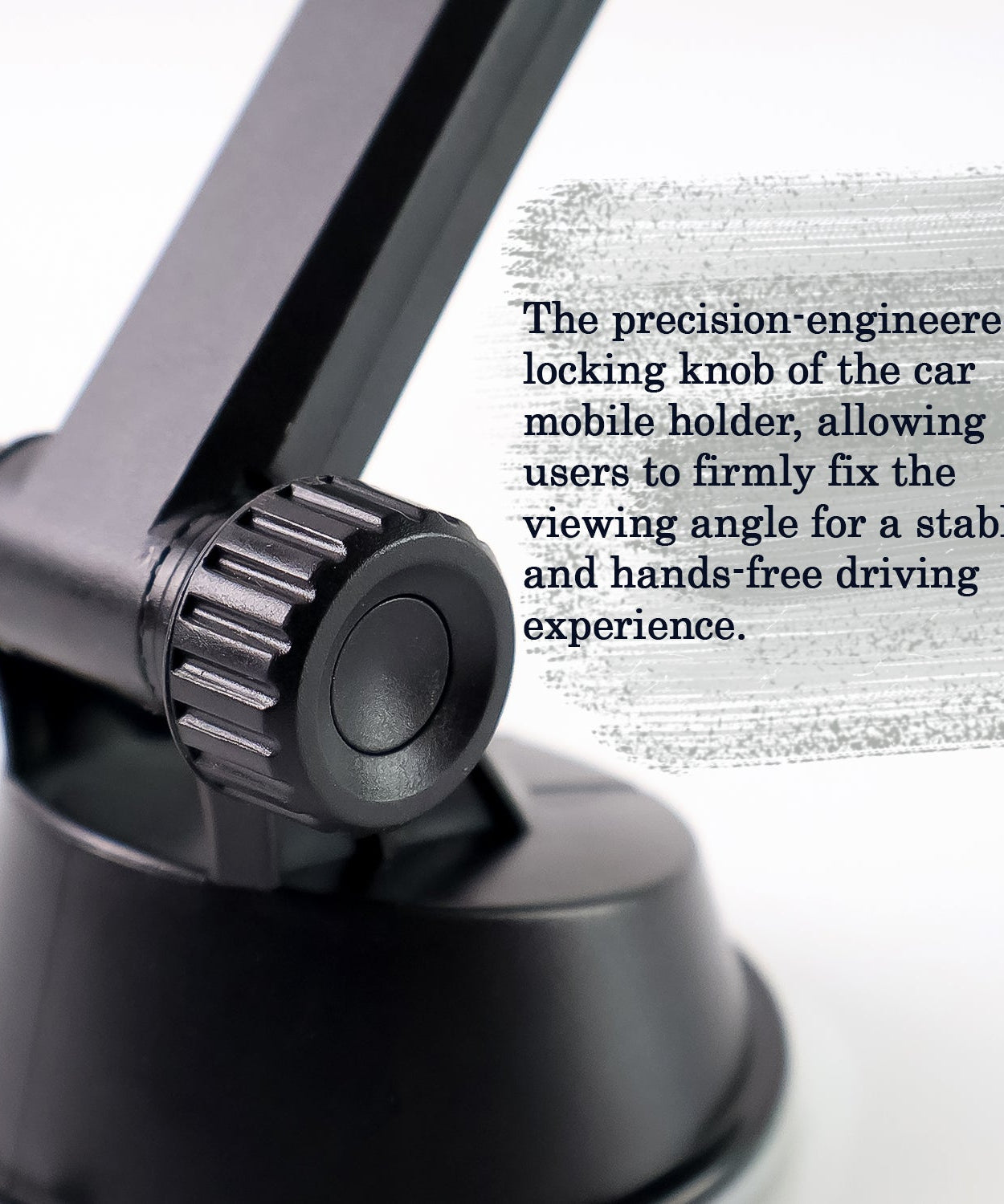 Universal Car Mobile Holder with Adjustable Arm