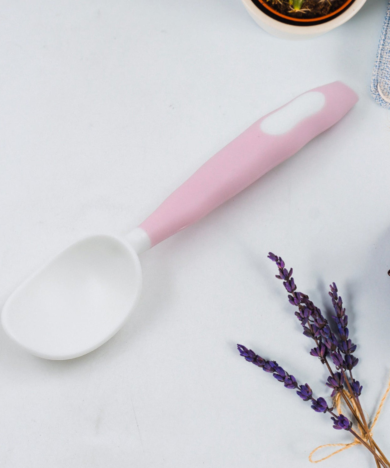 Silicone Bendable Kids Spoon & Fork Set – Toddler Self-Feeding Utensils (2 Pc Set)