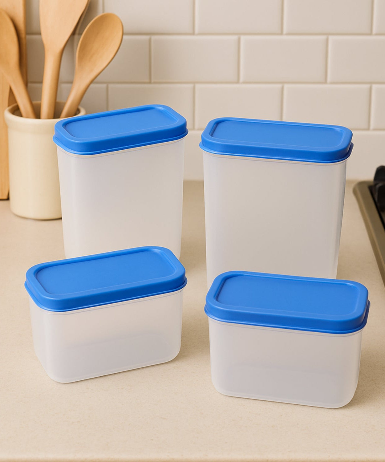 Apex Glory Plastic Storage Container Box Set 