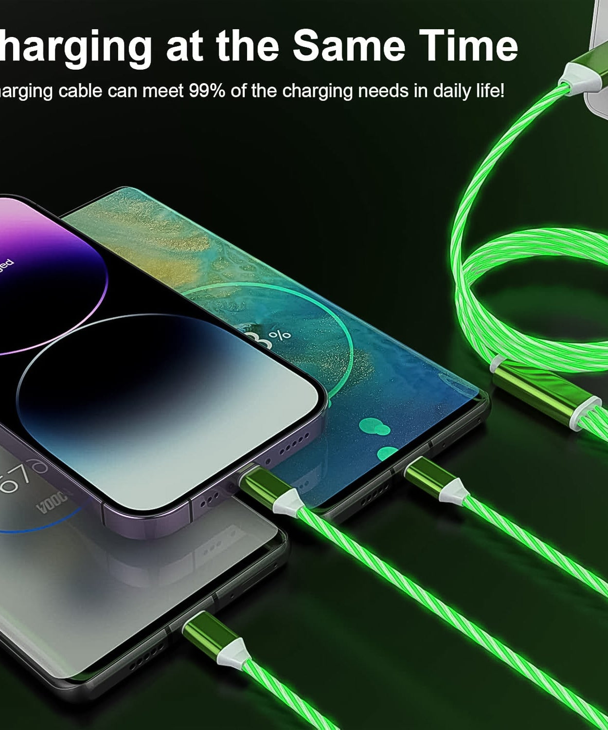 Glow multi charging cable