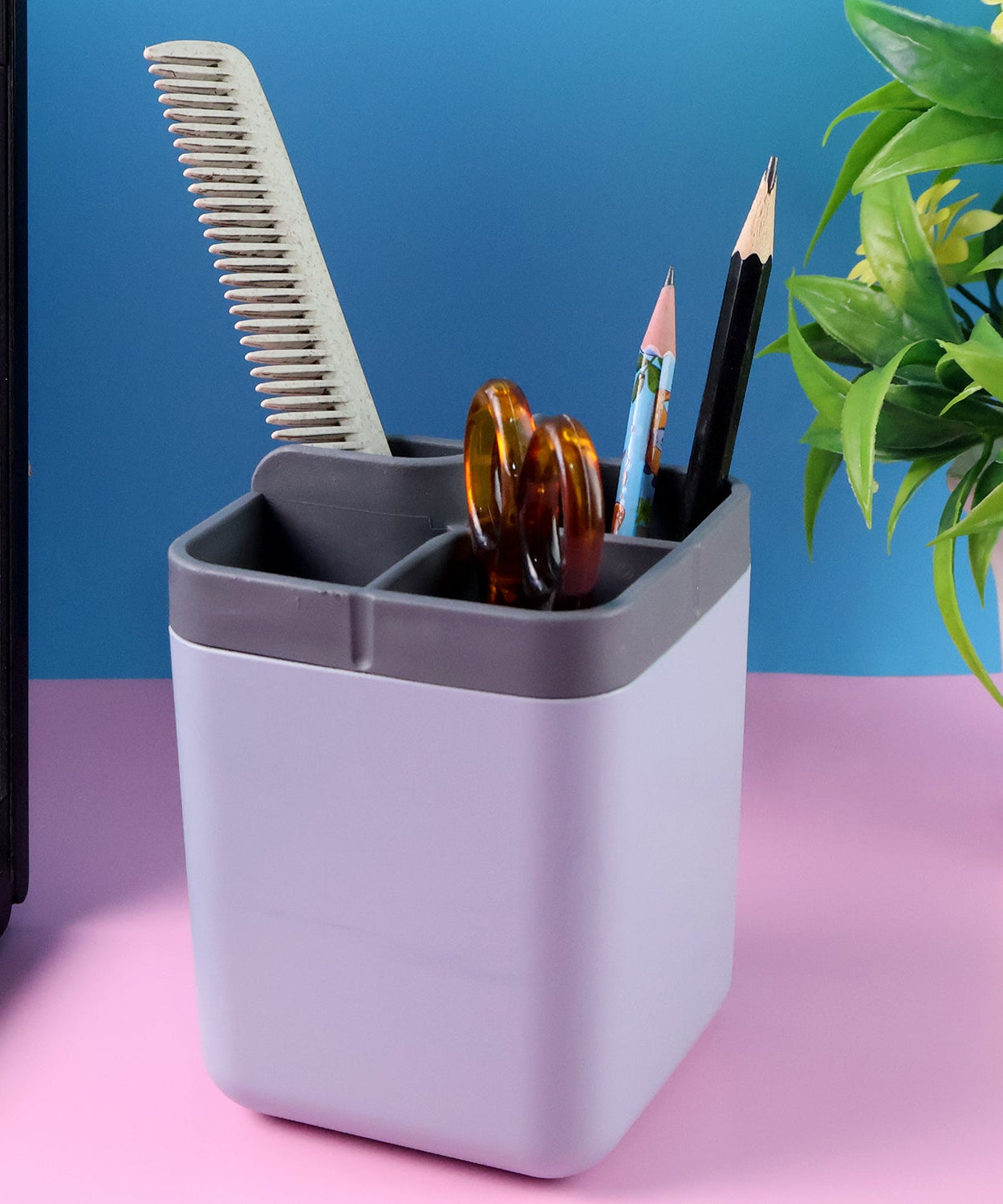 Supermom Multi-Compartment Desk Organizer Utility Holder (1 Pc)