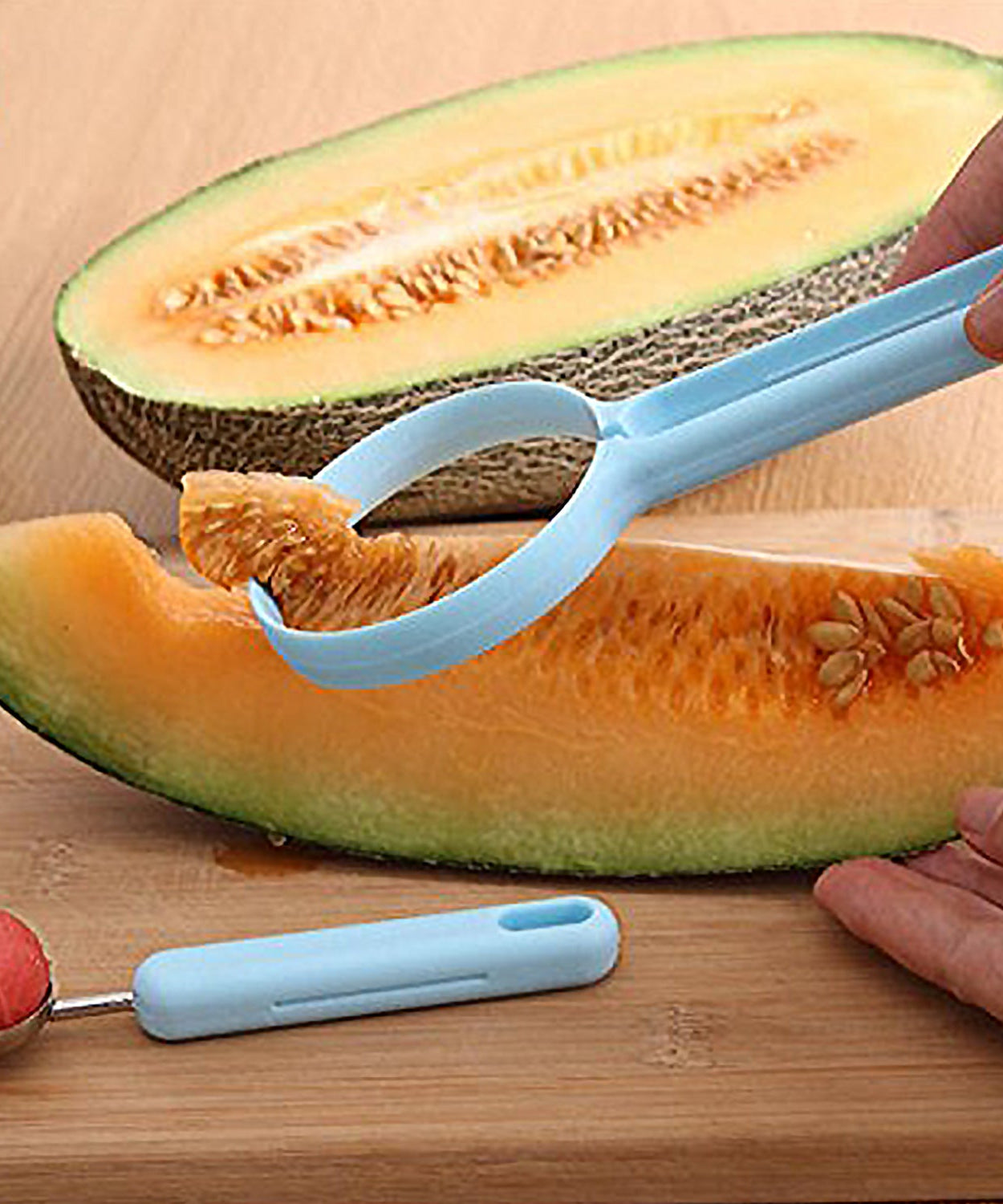 2-in-1 Fruit Peeler & Baller for Avocado & Watermelon (1 Pc, Kitchen)