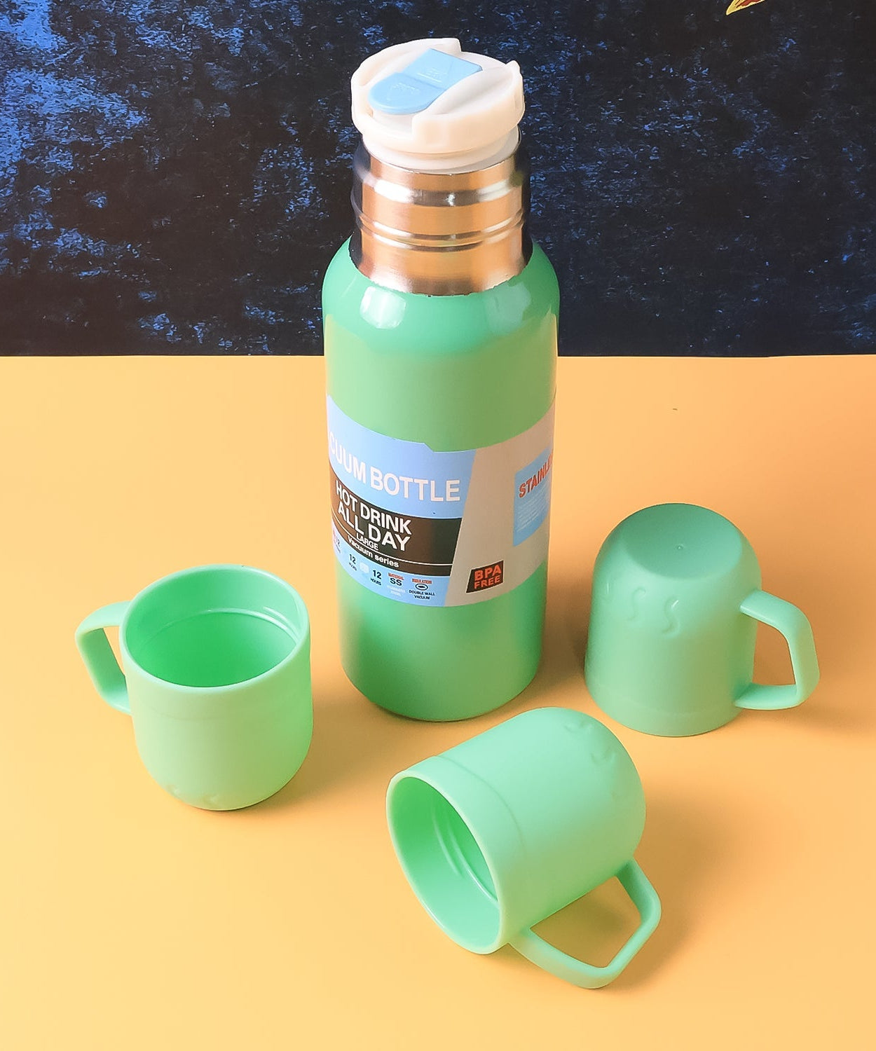 Double-Wall Thermos Bottle 