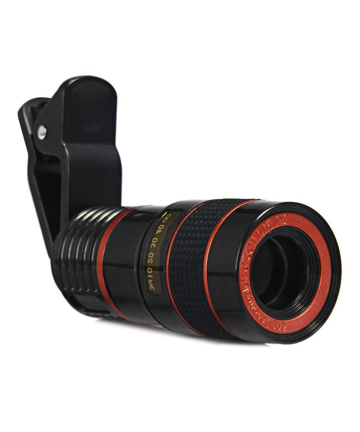 Clip-on 8X Optical Zoom Telescope Phone Camera Lens