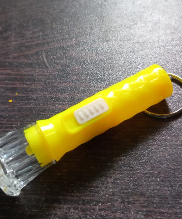Small Plastic LED Torch – Cute & Handy Pocket Flashlight for Kids (1 Pc)