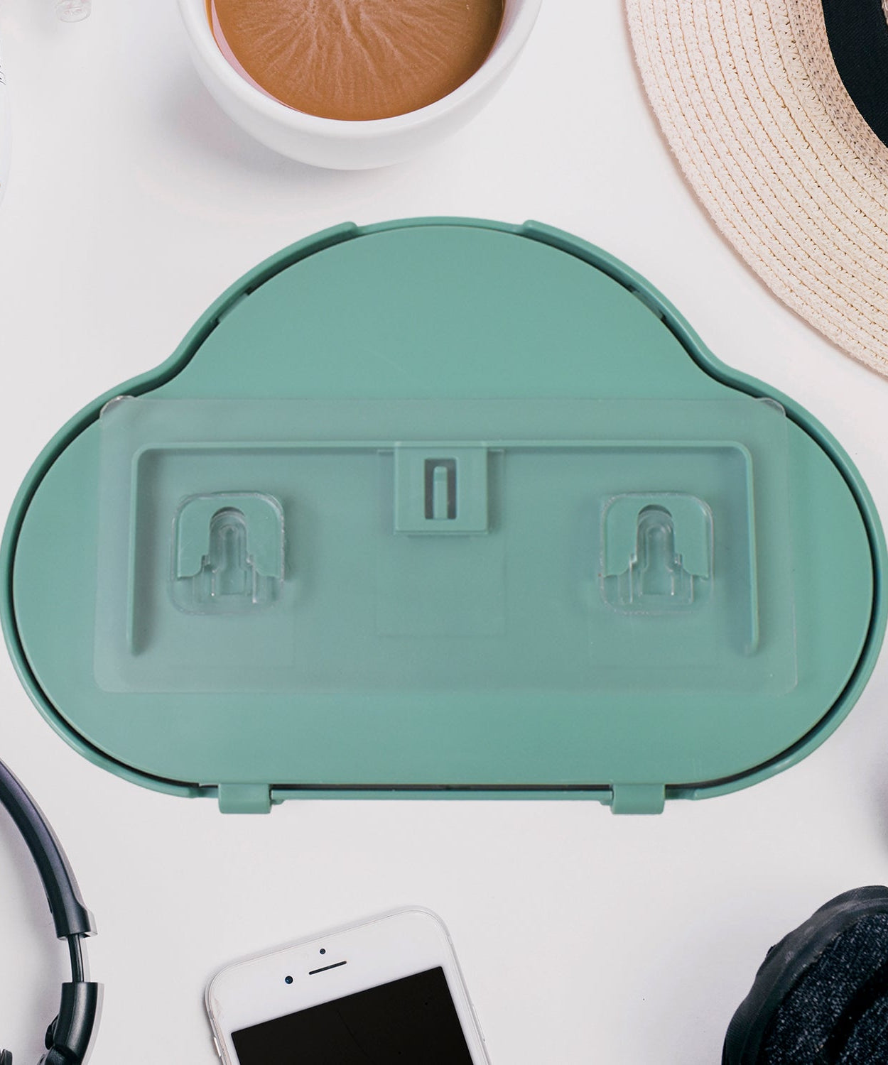 Smartphone / Mobile Stand, Waterproof Case, Smartphone Stand Case (1 Pc / Green colour)