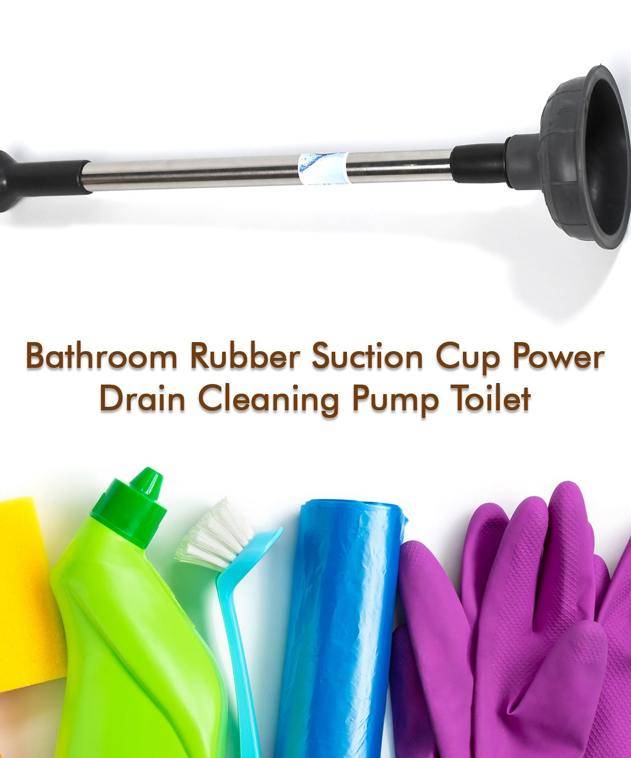 Unblocker pump for toilets