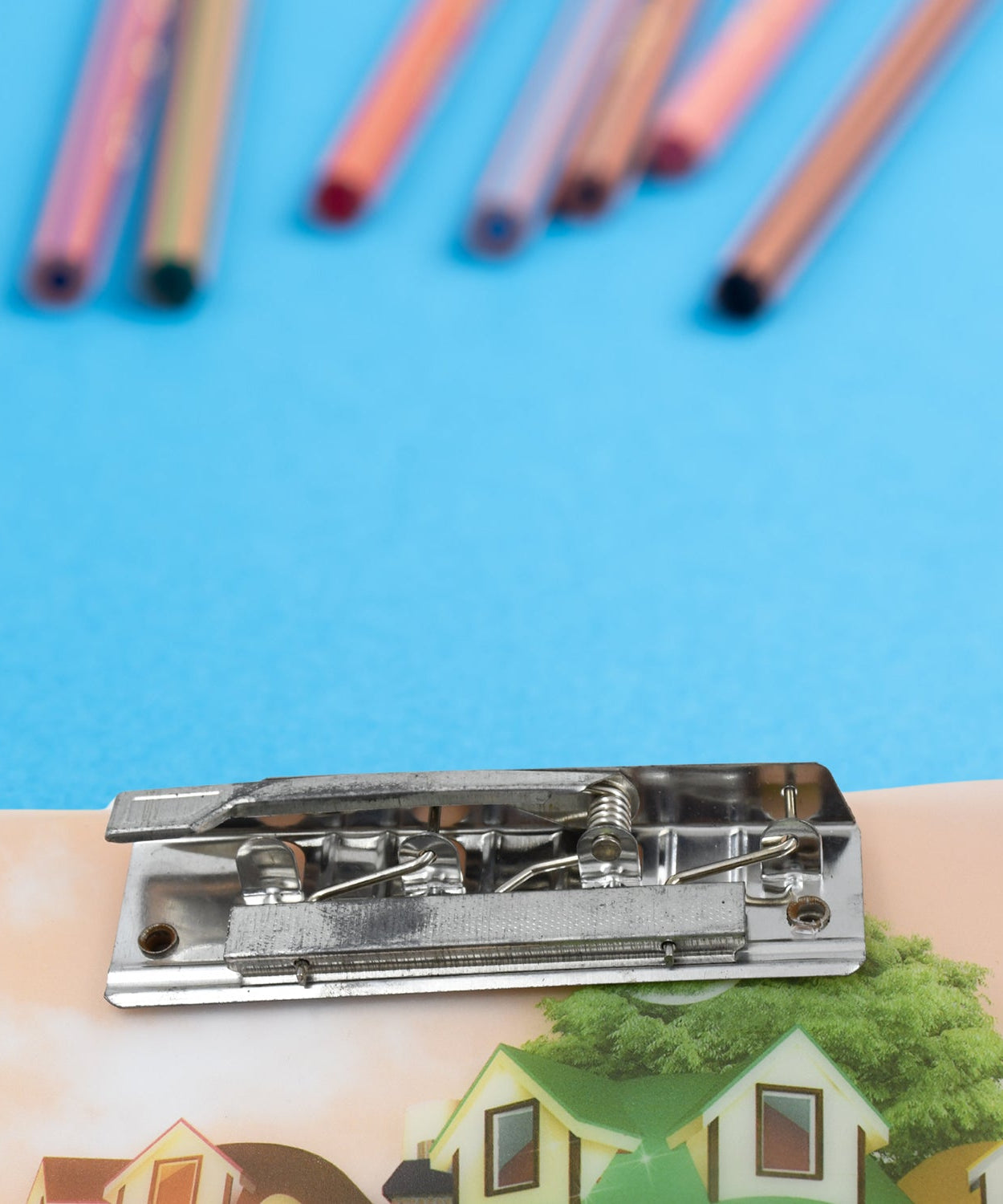 2 In 1 Plastic Clipboard Writing Pad, Exam Board & Clip File for Kids / Students, Exam Pad, Plastic Clip Boards & Clip File, great for taking notes, supporting and signing documents. (232 × 305 × 18 mm)