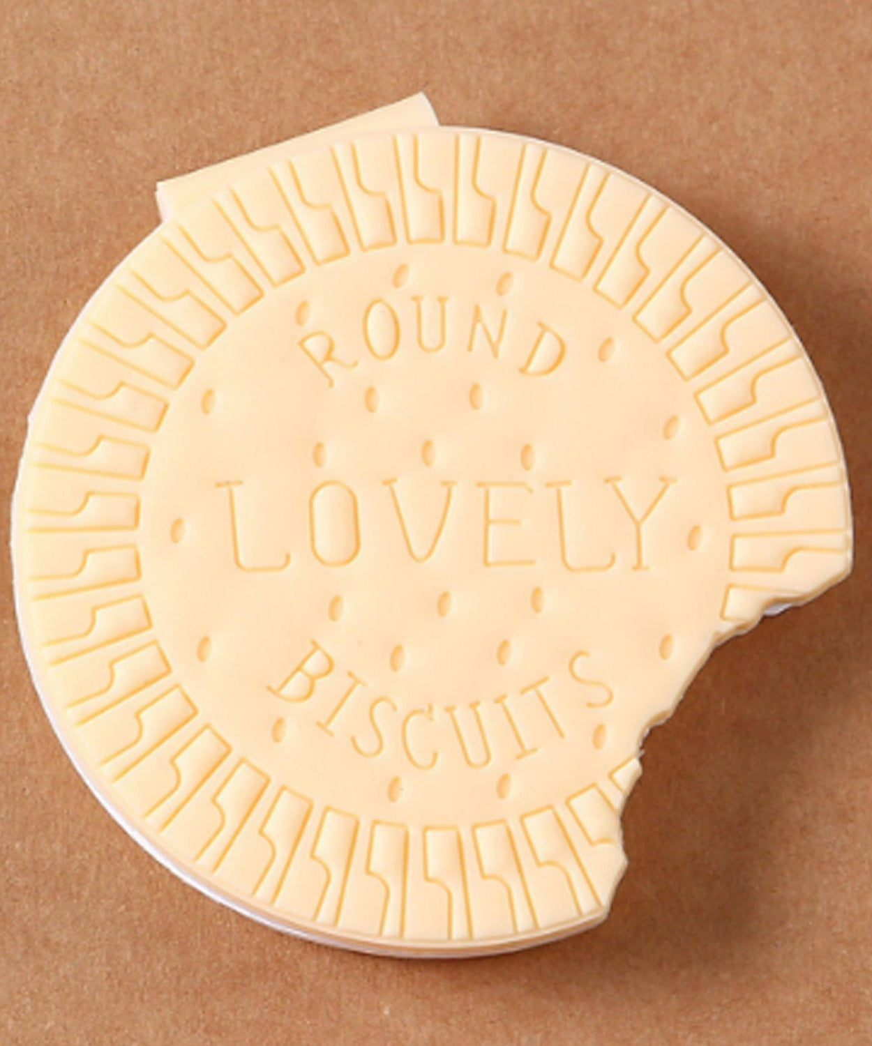 Diary notebook with a biscuit design and original biscuit smell