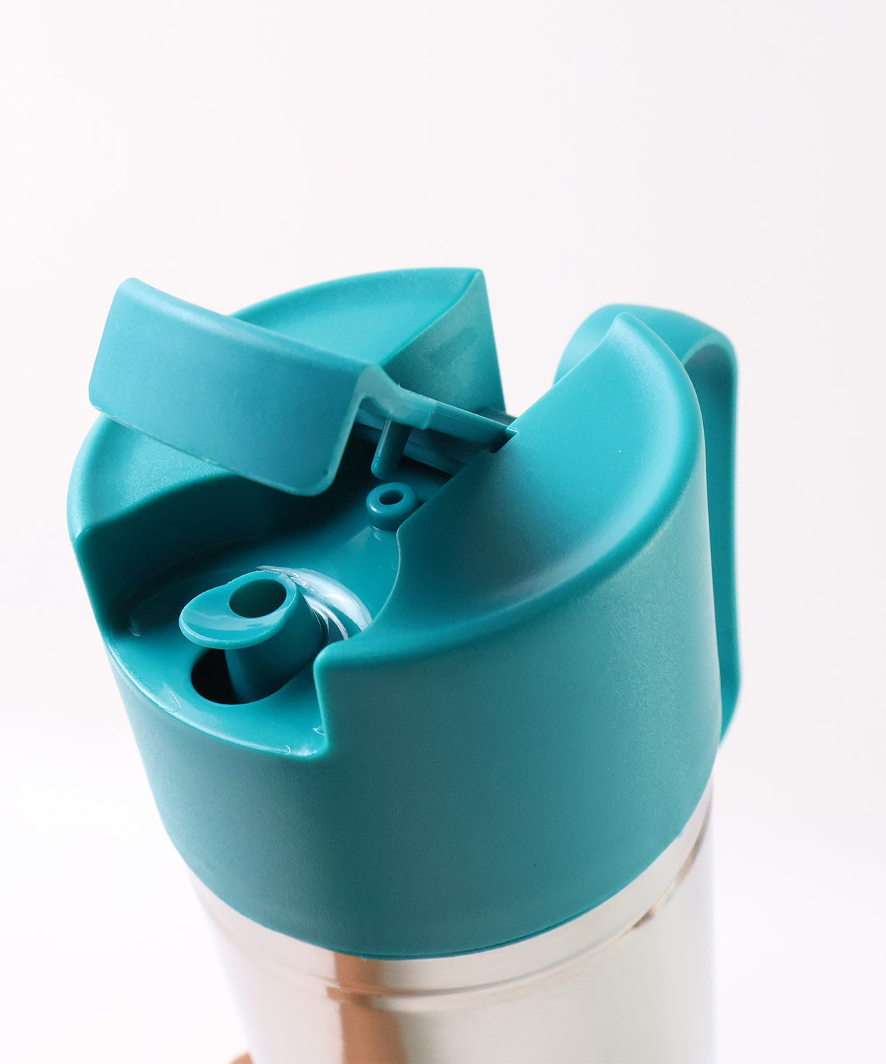 Supermom Stainless Steel Fresh Oil Pourer Bottle with Flip Lid and Handle Approx 1000ML (1 Pc)