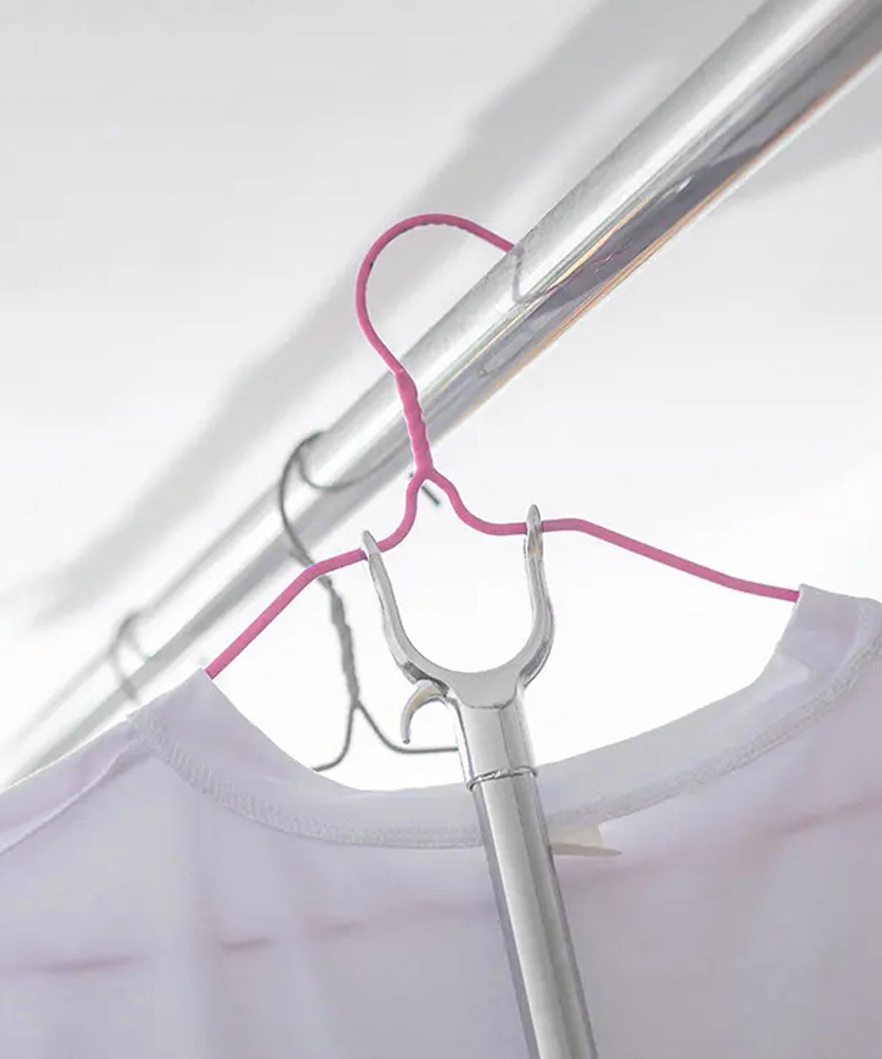 Collapsible Garment Hanging Stick