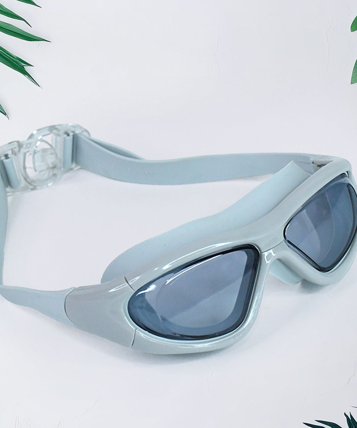 Knx Premium Wide Vision Swimming Goggles With protective hard case (1 Pc)