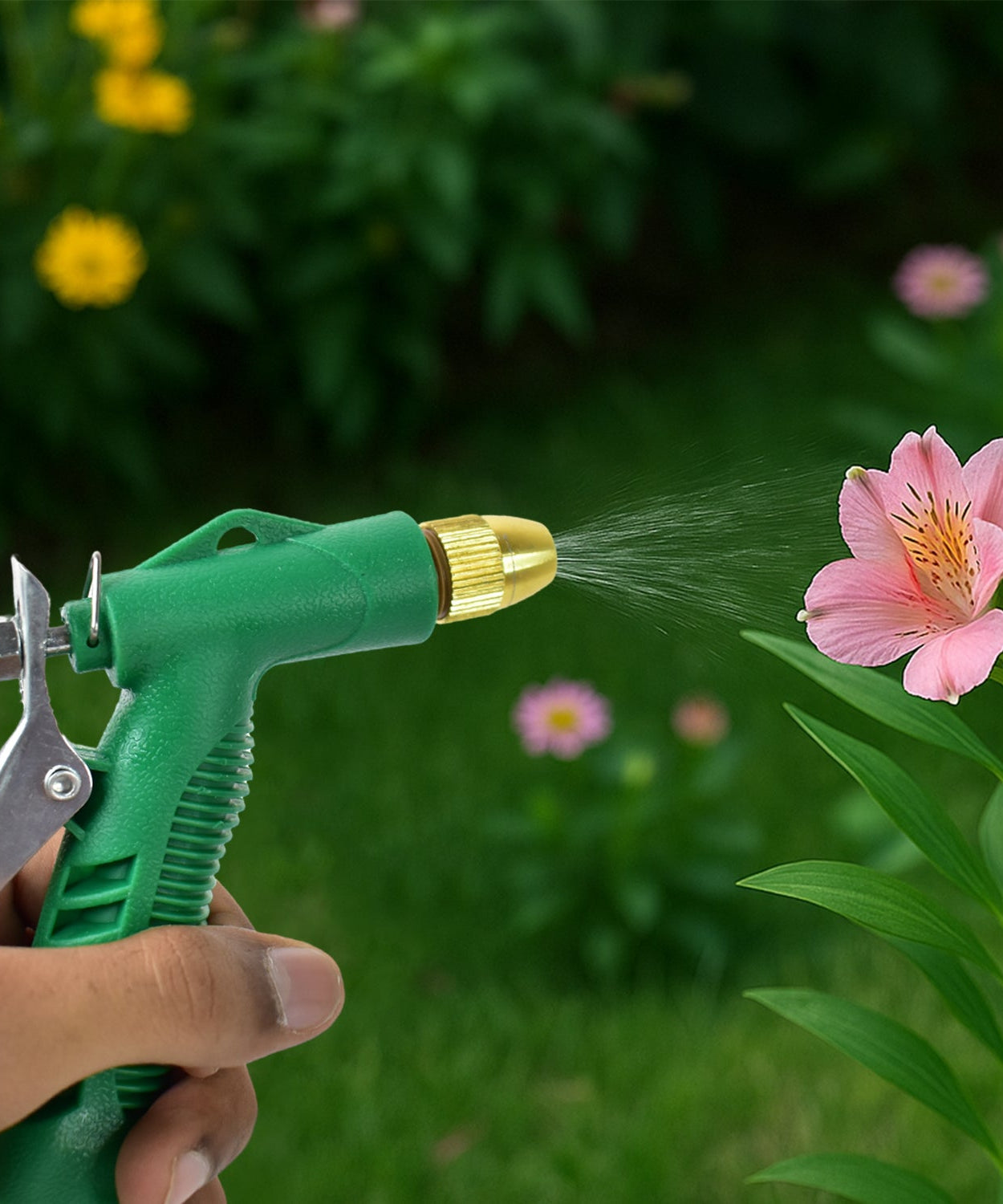 Durable Hose Nozzle Water Lever Spray Gun