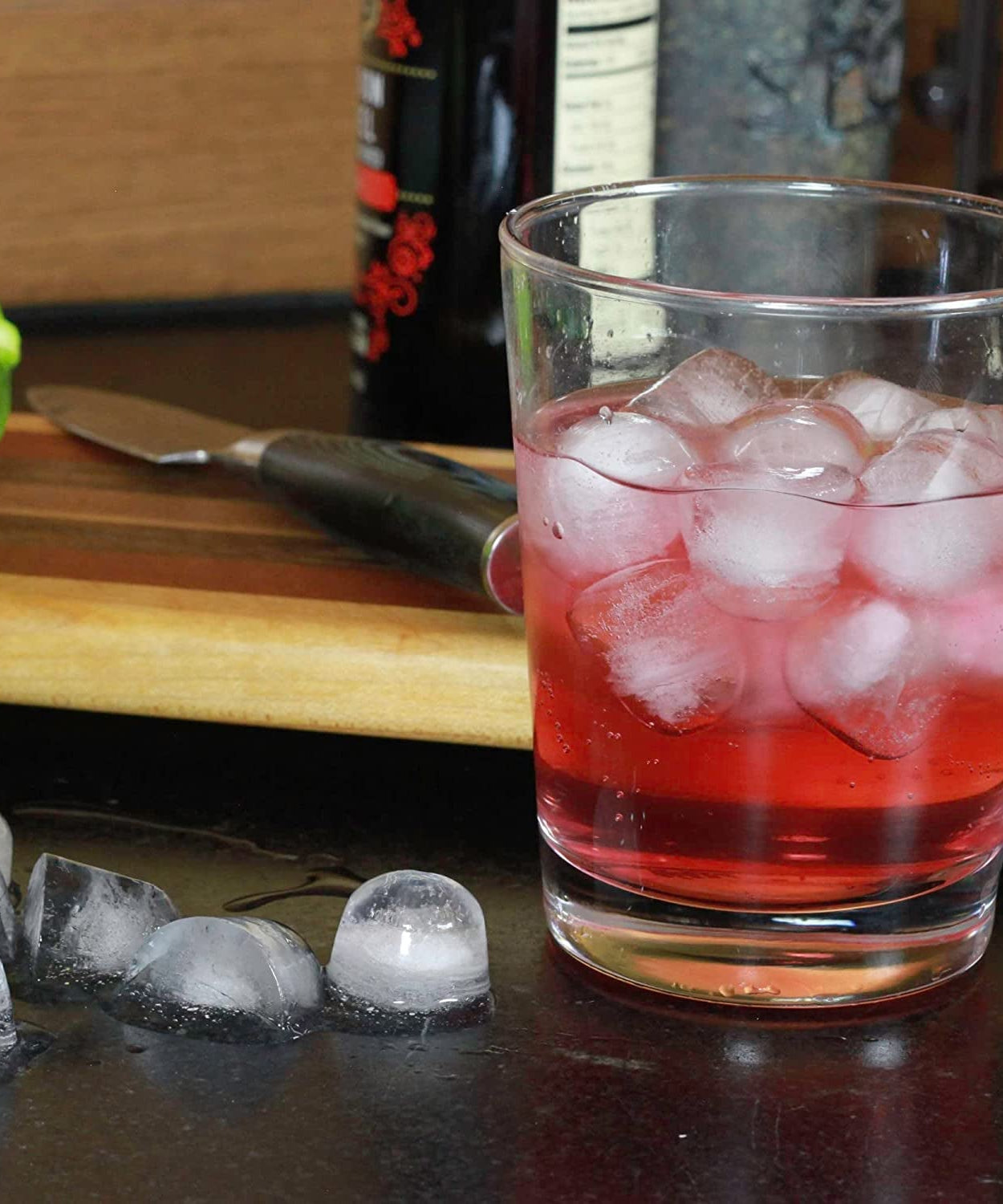 Smart Push  Out Round  Shape Mini Ice Cube Trays with Flexible Silicone Bottom | Round Shape Silicone Chocolate Mold Maker Ice Cube Tray Freeze Mold