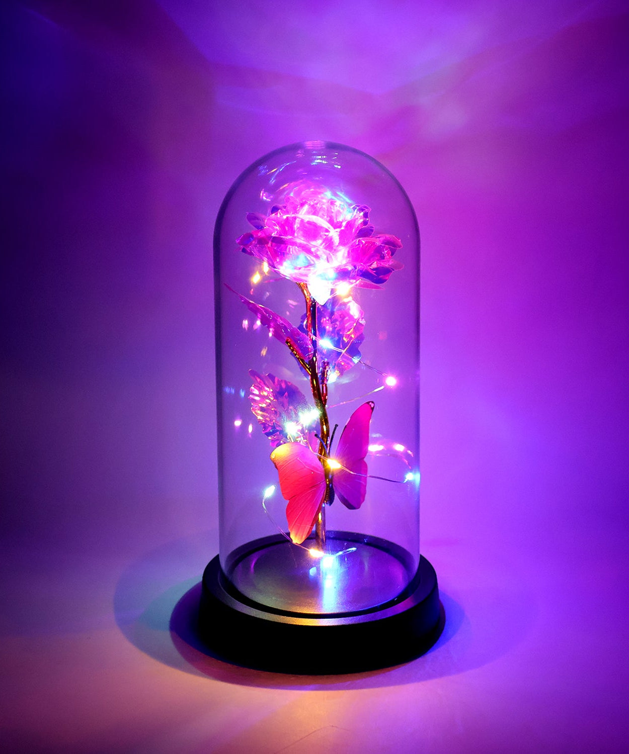Glow Gift Floral Dome