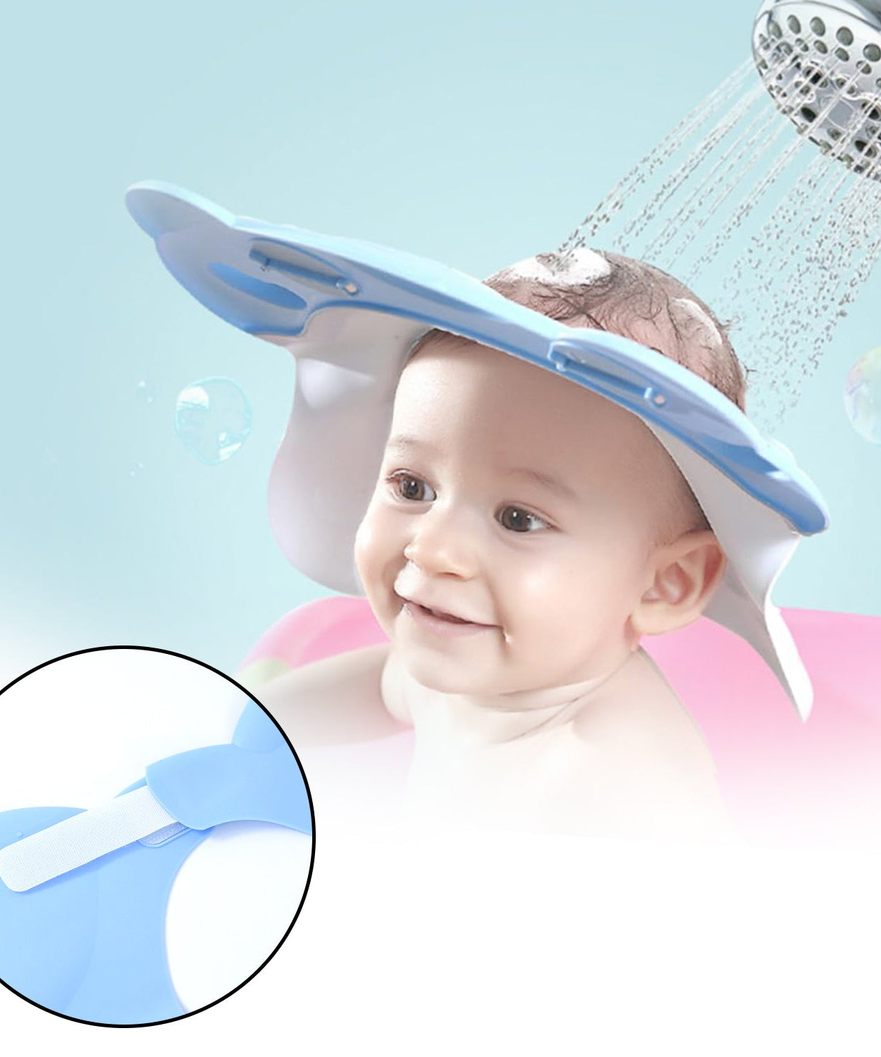Baby Silicone Shower Cap (1 Pc / Small)