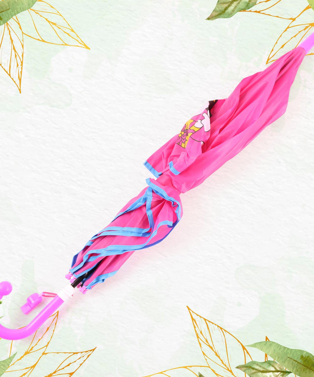 Retro Hook-Handle Rain Umbrella 