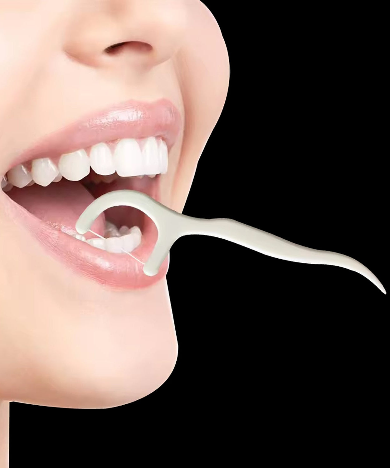 2 In 1 Tooth Picks Flosses / Sticks, Portable Toothpicks (50 Pc Set)