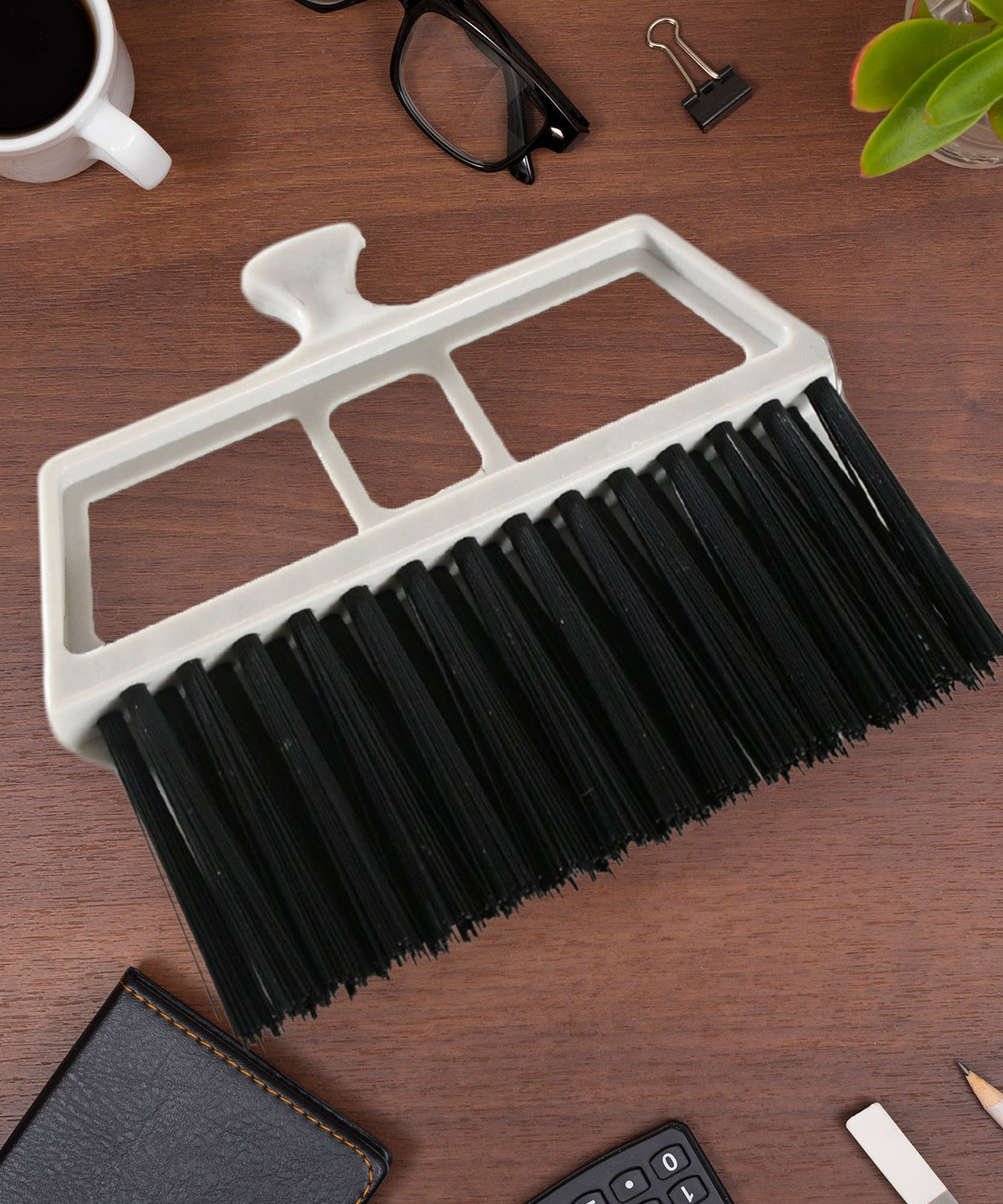 Dustpan Supdi with Brush, Dustpan For Car Office Desk, Wardrobe, Dinning Table, laptop, Keyboard Cleaning, Multipurpose Cleaning , Supdi