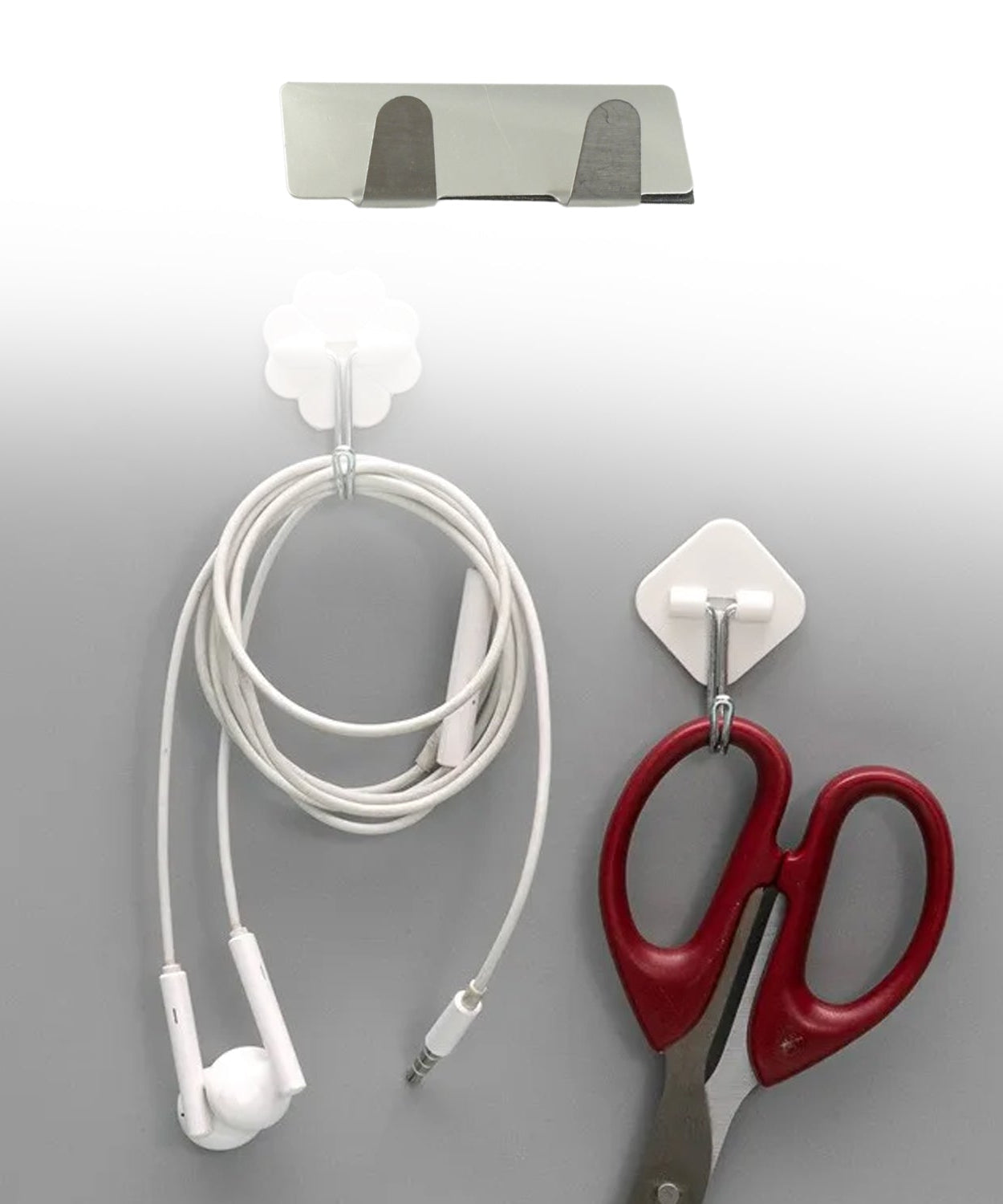 Stylish stainless steel wall hooks for home decor