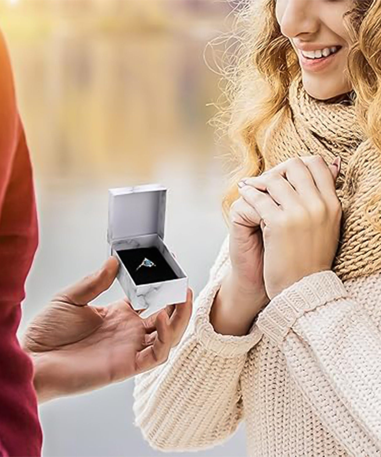 Marble Design Decorative Gift Box