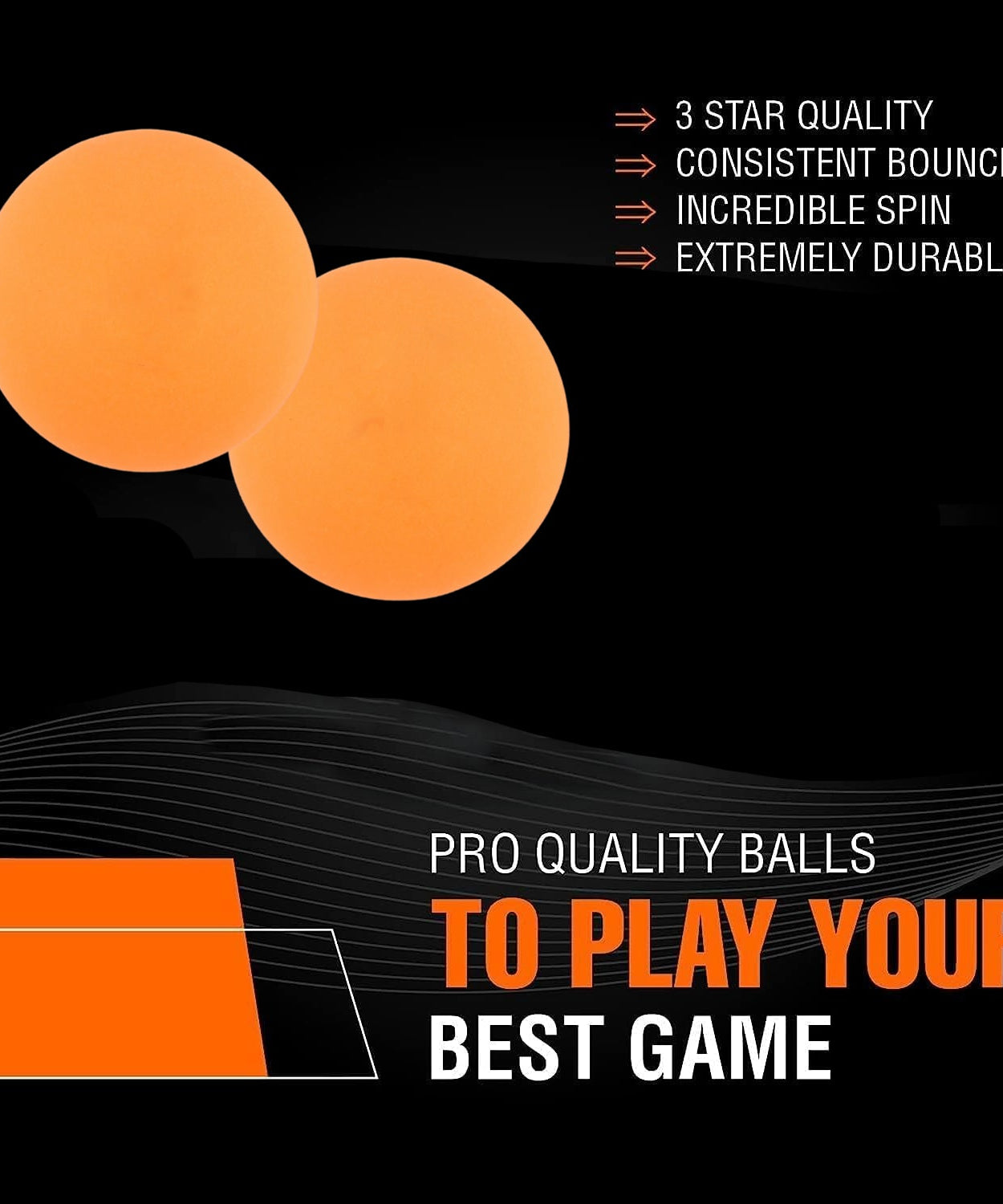 Star Seamless Table Tennis Balls (12 Pcs Set)