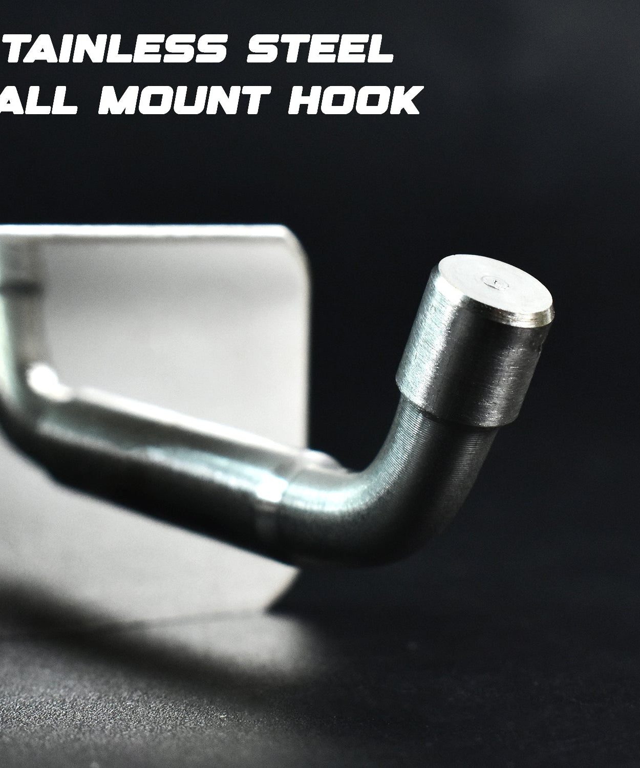 Stainless Steel Wall Mounted Coat 3 Hook Rack (14x3 / 1 Pc)