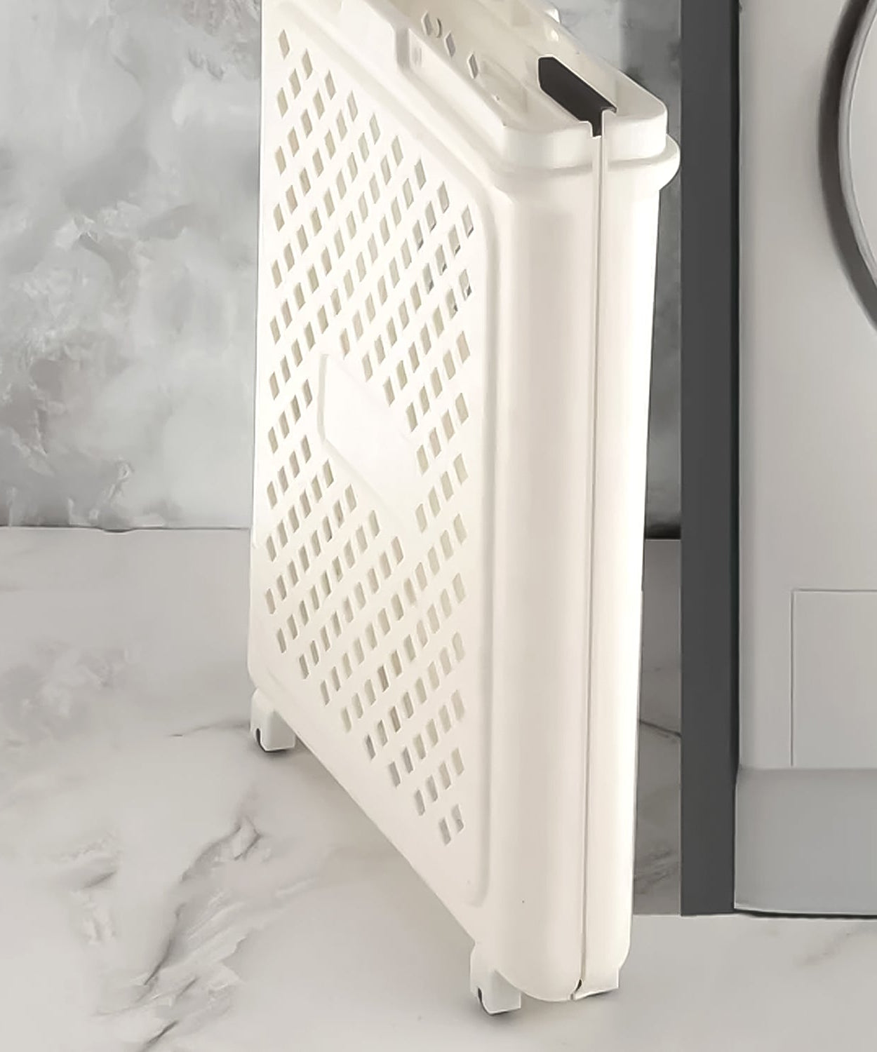 Large Foldable Laundry Basket with Wheels