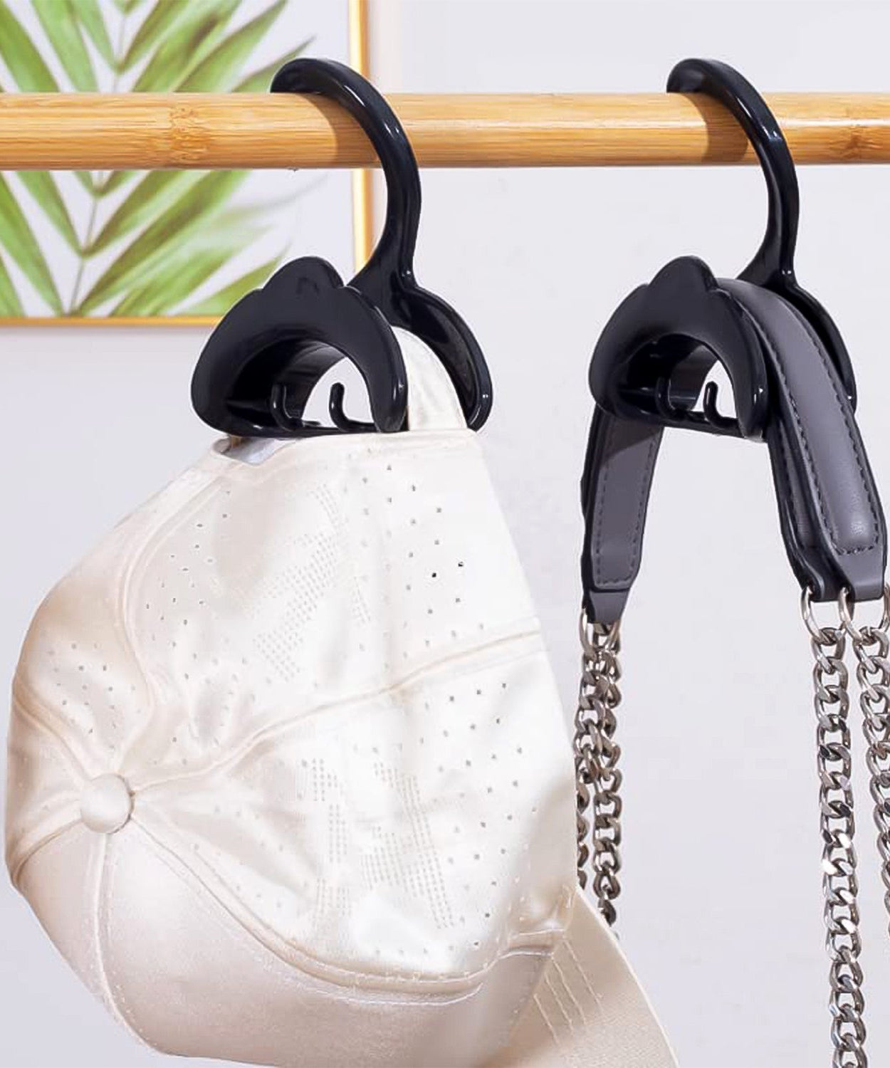 Cloud Shape Dual Hook Plastic Hanger (1 Pc)