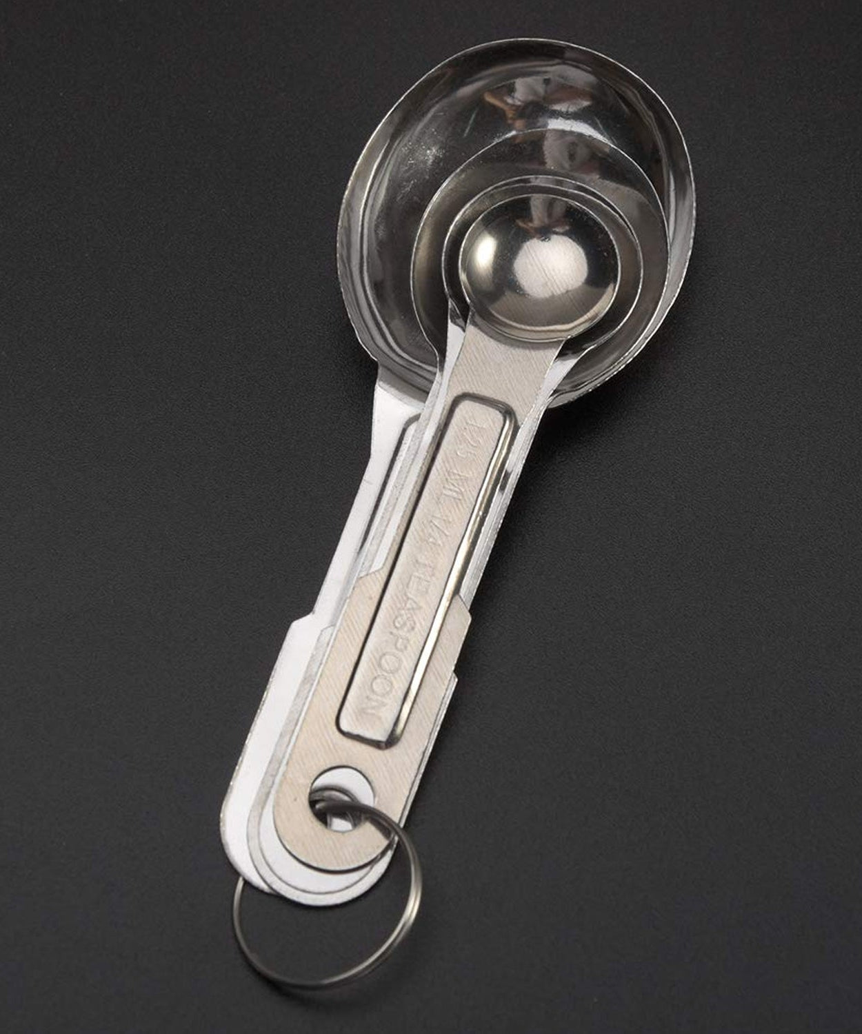 Stainless steel measuring spoons set of 4