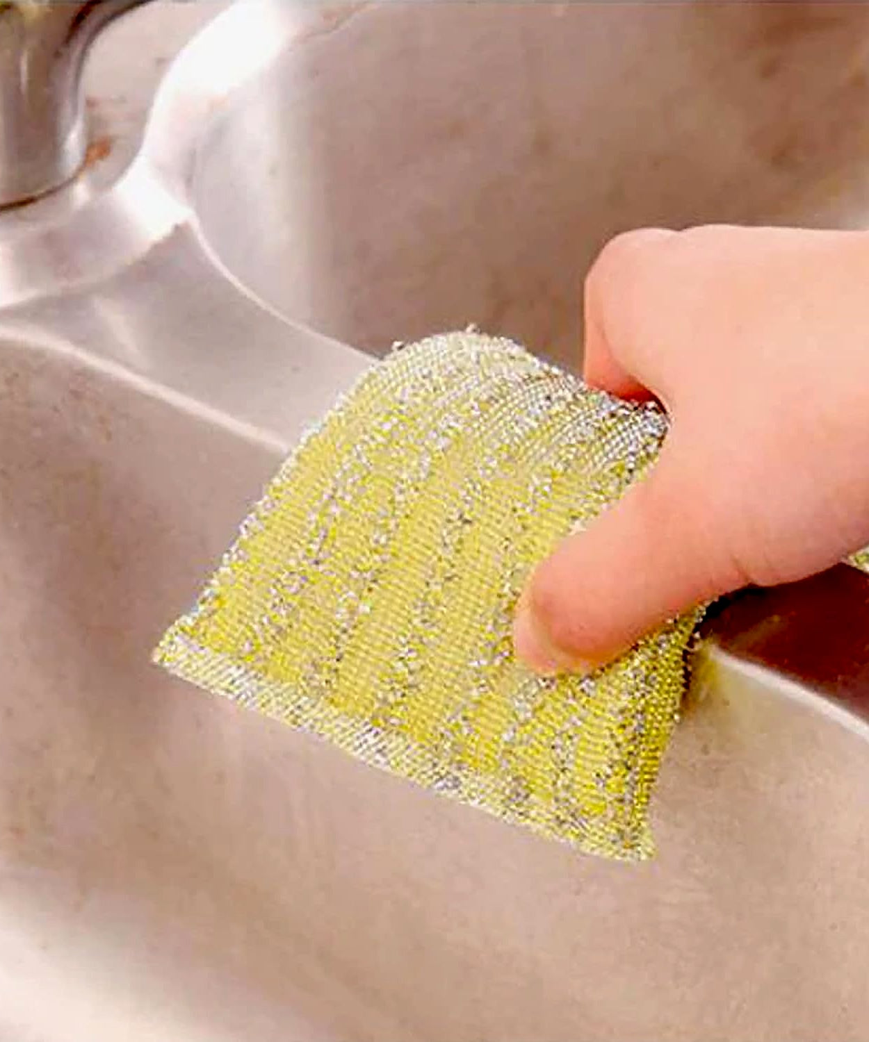 Microfiber Kitchen Cleaning Set - 6-Piece Sponge & Scouring Pad Collection