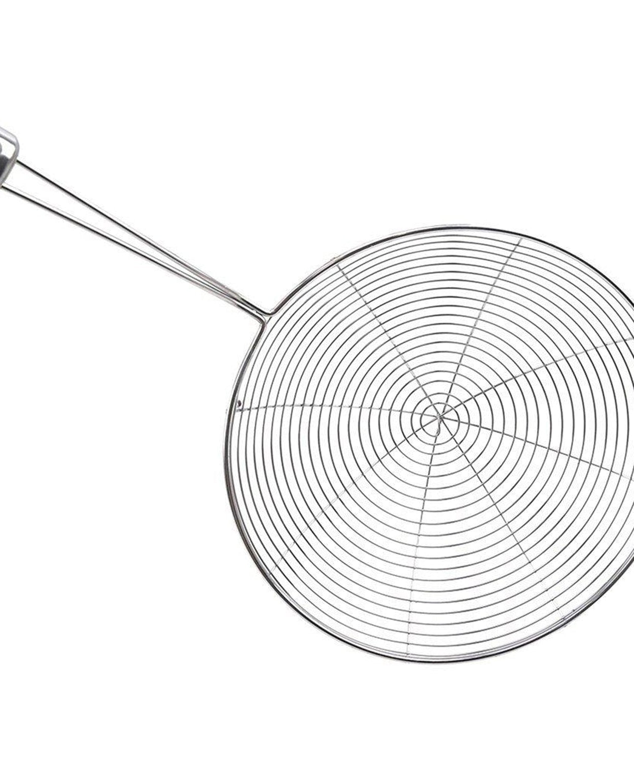 Kitchen strainer for small quantities of hot oil