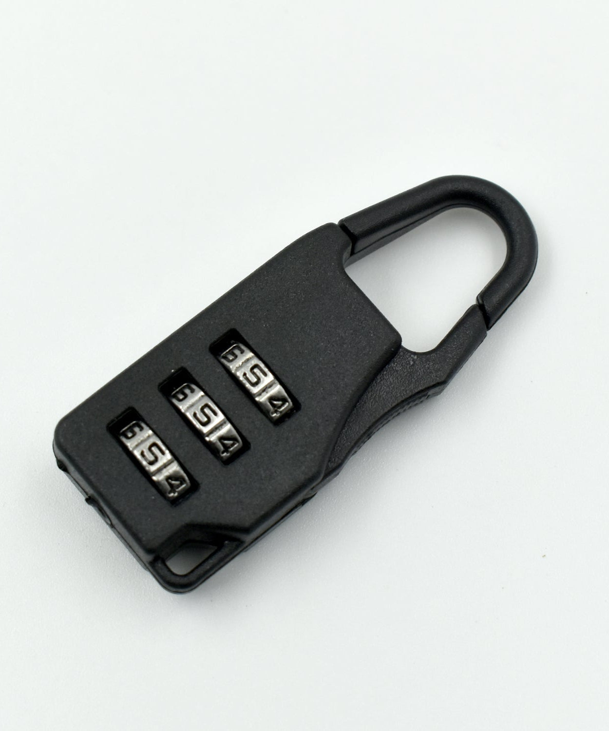 3 digit luggage lock used for securing travel bags and protecting contents