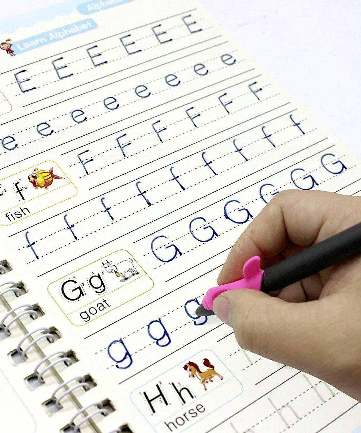 Set of magic copybooks for versatile educational use