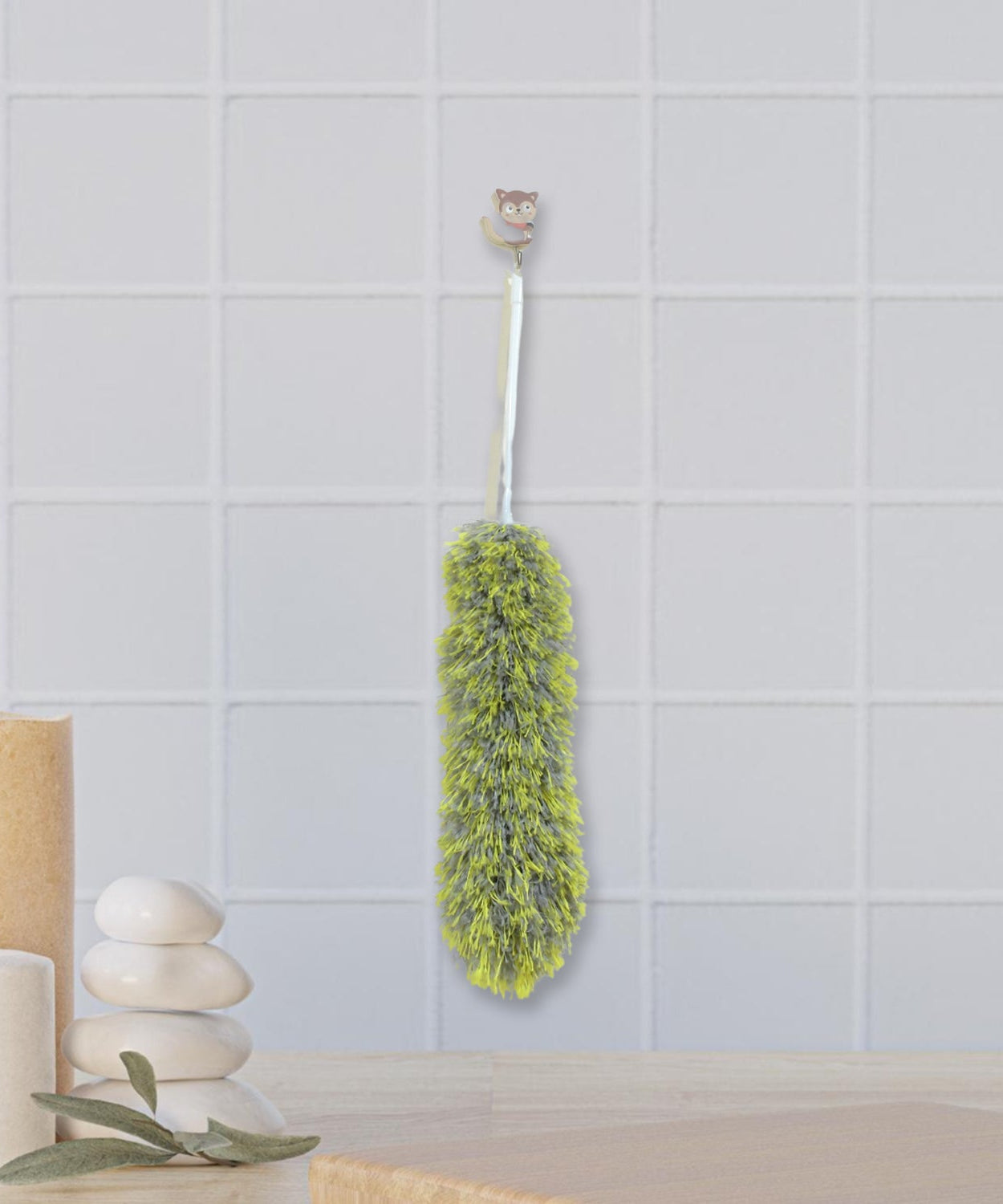 Long Handle Microfiber Duster – Extendable & Washable Cleaning Tool for Home, Car & Office (62cm)