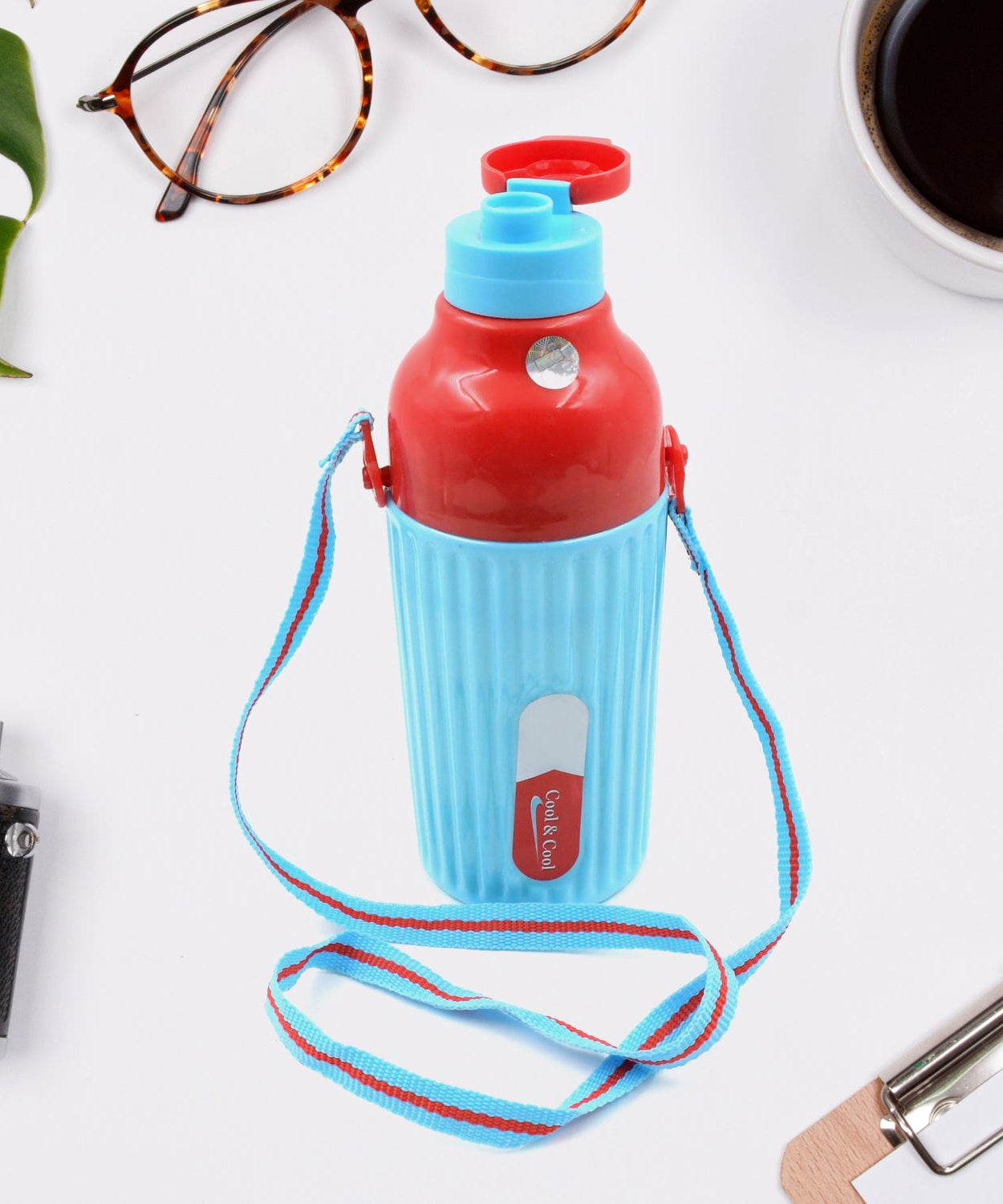 500ml BPA-free water bottle with carry dori