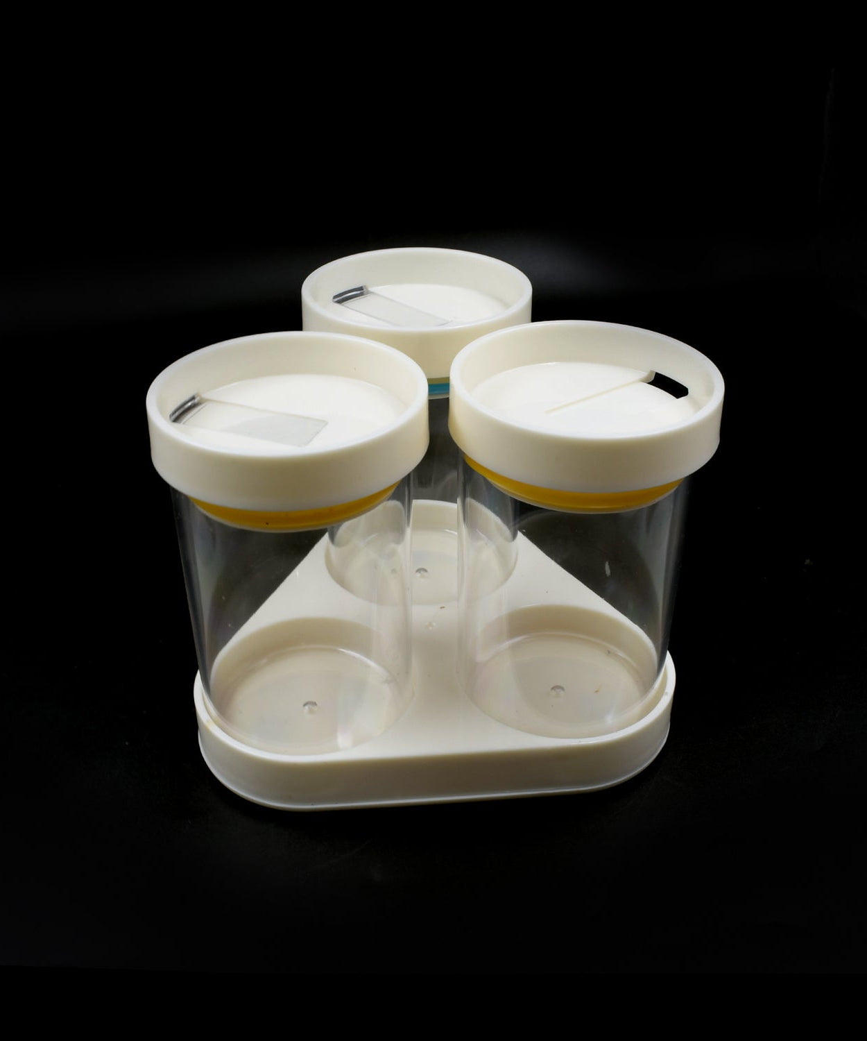 Kitchen organizer masala box, plastic containers with tray for easy access