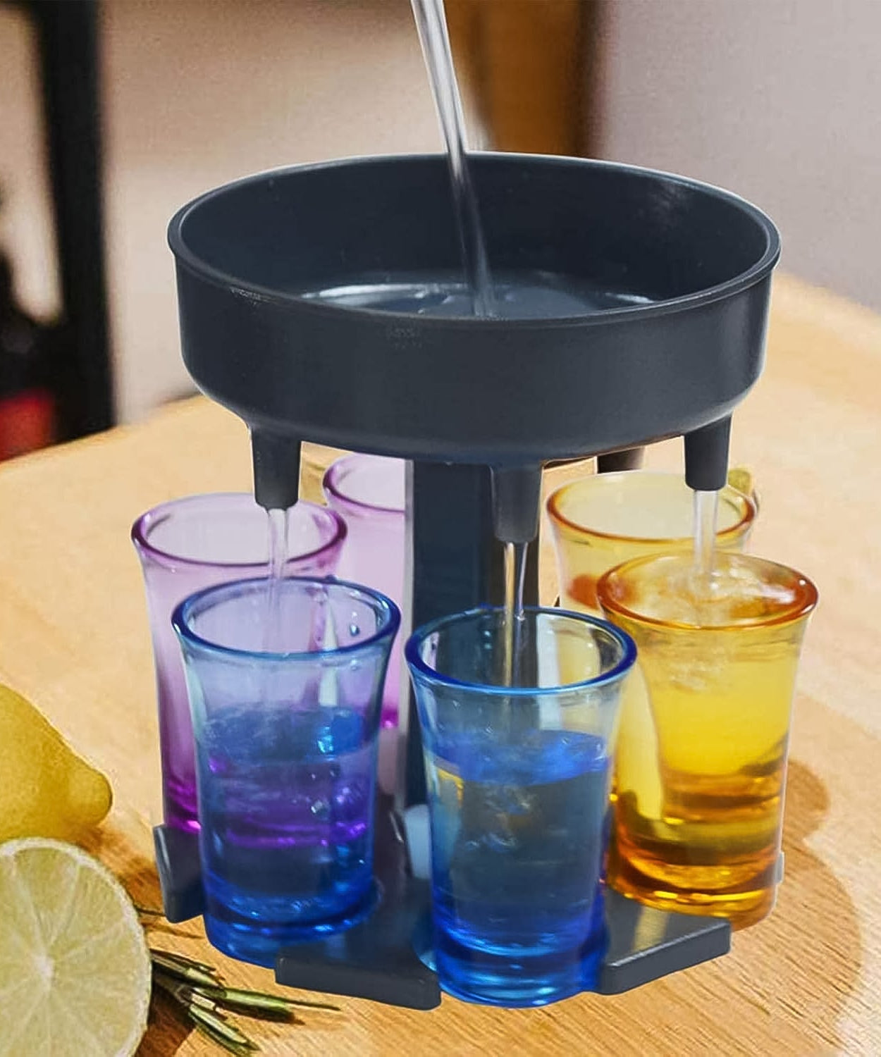 6-Port Drink Dispenser Stand (1 Pc)
