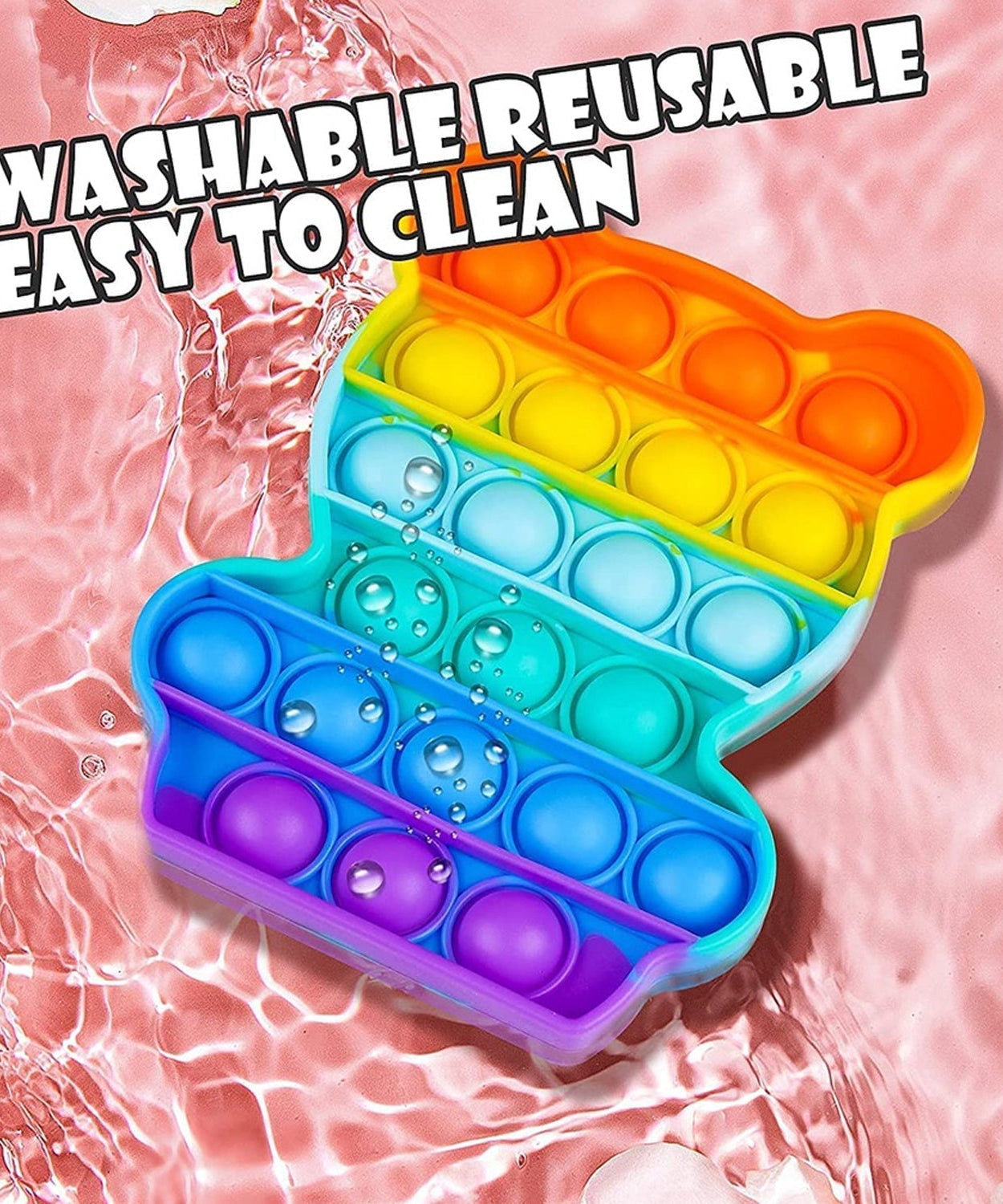 Colorful Bear fidget toy